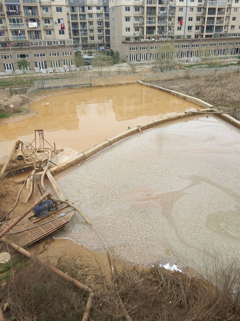 文儒镇沉淀池淤泥清理-厂区废水池淤泥清淤