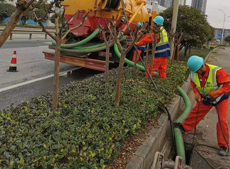 文儒镇市政管道清淤